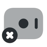 Money Remove SVG Icon